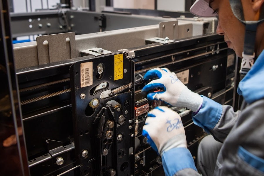 bảo trì thang máy mitsubishi 5