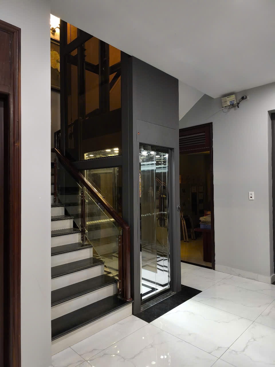 cấu tạo thang máy không hố pit 6