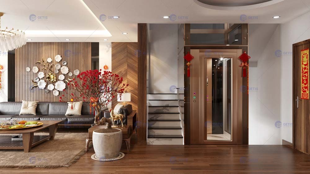 Các loại thang máy gia đình giá rẻ phổ biến