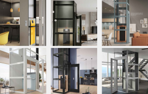 Các loại thang máy gia đình Châu Âu phổ biến và hiện đại