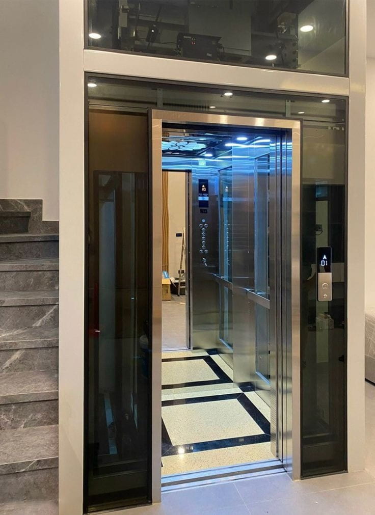 Thang máy thông số 600kg chuẩn 1.6m2 